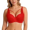 thumbnail image 4 of Bosfbaoi Solid Color Ribbed Nursing Wireless Bralette, Front Button Adjustable Strap Full Support Bra, Soft Breathable Maternity Lingerie for Breastfeeding, 4 of 6