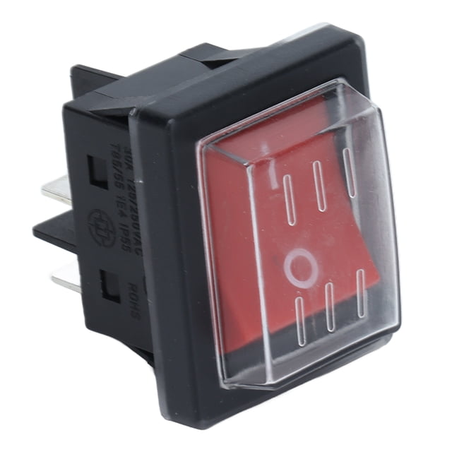 Interruptor de encendido y apagado Jadeshay Basculante 4 pines ABS