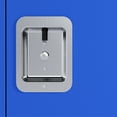 thumbnail image 5 of Gzxs Metal Locker Storage Cabinet, Small Locker 24" H Single-Door Cabinet, Mini Locker Organizer, Utility Lockable Storage Cabinet for Bedroom, Office, Blue, 5 of 7