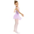 thumbnail image 6 of Arshiner Kid Girls Hollow Back Ballet Leotard with Skirt Sleeveless Dance Dresses, 6 of 8