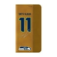 thumbnail image 2 of Keyscaper Jaxon Smith-Njigba Brown Seattle Seahawks Galaxy Folio Case, 2 of 6