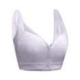 thumbnail image 1 of OJinShaWanO Nude Sports Bra Women's Full Cup Bra Women's Large Chest Small and Thin Design Summer Chest Reduction Side Sagging Adjustable Large Size Bra, 1 of 7