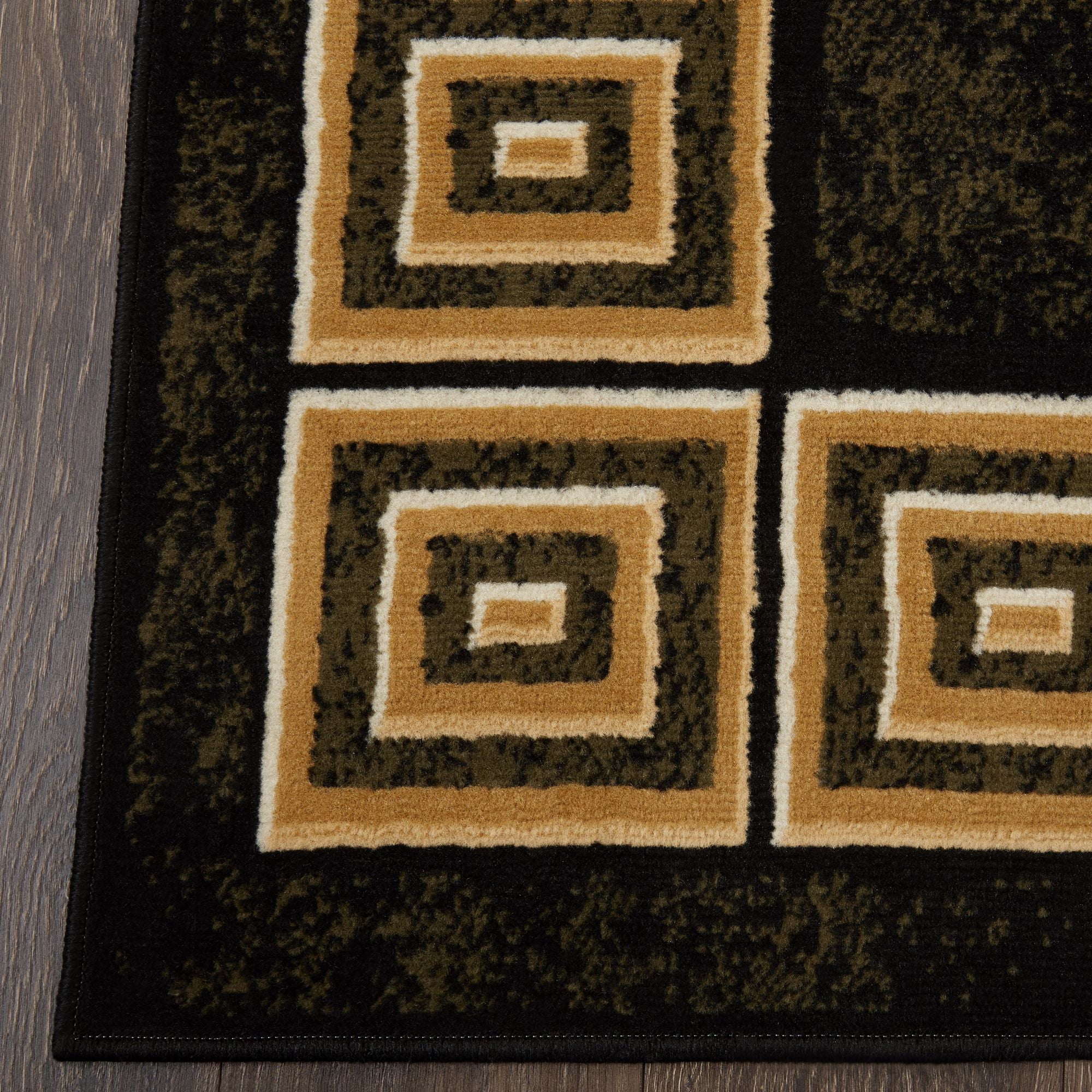 Home Dynamix Area Rugs: Optimum Rug: 11021-450 Black: 5'2"x7'2" Rectangle