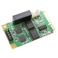 thumbnail image 2 of IOCrest Full Size Mini PCIe card or USB 2.0 1 Port Serial DB9 RS232 / 422 / 485 Adapter, 2 of 4