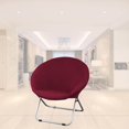 thumbnail image 2 of Easy To Chair For Folding Fits Slipcover Cover Spandex For Easy And Slipcover Easy To Clean In Various Colors Chair Fits black wine red, 2 of 9