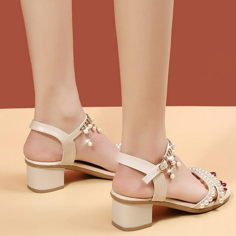 Rhinestone clearance fringe heels