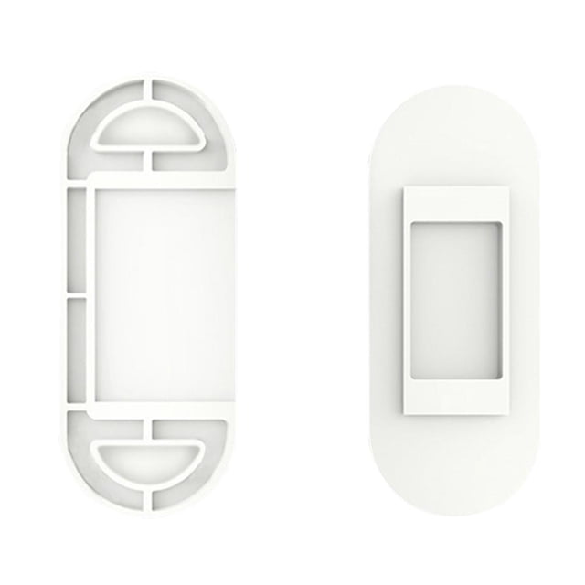 Fijador Enchufe Sin Perforaciones Organizador Cables Autoadhesivo Estante Regleta