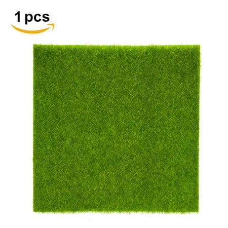 WALFRONT Artificial Turf Lawn Grass Plants For Miniature Dollhouse Landscaping Decoration,Artificial Grass, Artificial
