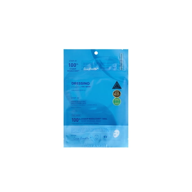 Máscara de hidrogel VT COSMETICS Hydrop Reedle Shot 100 hl x4