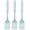 Blue, variant on YEMNPIOS 3 Pcs Silicone Flexible Fork 11.6 Inch Heat Resistant Cooking Fork Large Kitchen Non Stick Spork for Mix Ingredients Mash Food Whisk Eggs Baking Red