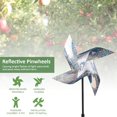 thumbnail image 4 of Reflective Pinwheels Bird Devices for Scaring Birds and Pests 10PCS, 4 of 9