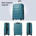 thumbnail image 4 of Hardshell Luggage Sets 4 pcs + Bag Spinner Suitcase with TSA Lock Lightweight-16"+20"+24"+28" Luggages, 4 of 9