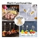 thumbnail image 5 of 100 Piezas de Béisbol, Palillos Decorativos de Bambú para Cócteles, Palillos Decorativos de Frutas para Aperitivos, Bar, Bebidas, Frutas, Fútbol, 5 of 5