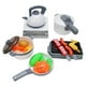 thumbnail image 4 of Juego de cocina de 52 Uds., juguete para niños, juego de simulación con ollas para utensilios de cocina TFixol  Modelo de plástico, 4 of 7