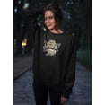 thumbnail image 2 of Good Campground Sweatshirt Women -Image by Shutterstock, Female x-Large, 2 of 4