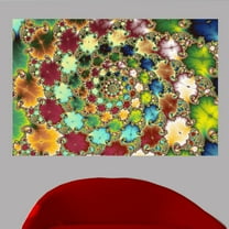 Wallhogs Backlund Fractal Cells Poster Wall Mural