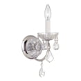 thumbnail image 3 of Crystorama Imperial 1 Light Clear Crystal Chrome Sconce - 4.75'' W x 13.5'' H x 7'' D, 3 of 6