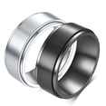 thumbnail image 3 of European And American Popular Ins Can Turn Smooth Men's Simple Ring Custom, 3 of 5