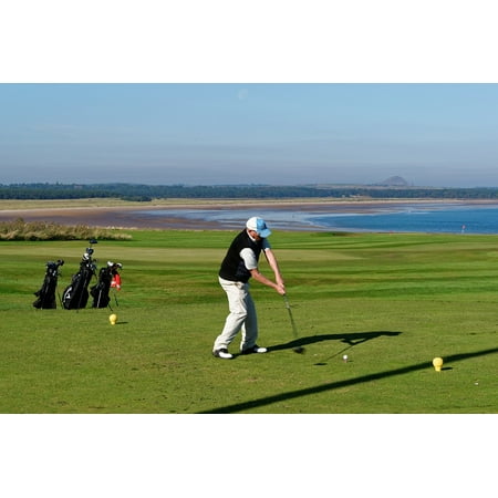 LAMINATED POSTER Golfer Swing Golf Swing Ball Golf Club Sport Poster Print 24 x (Best Golf Ball For 85 Mph Swing)
