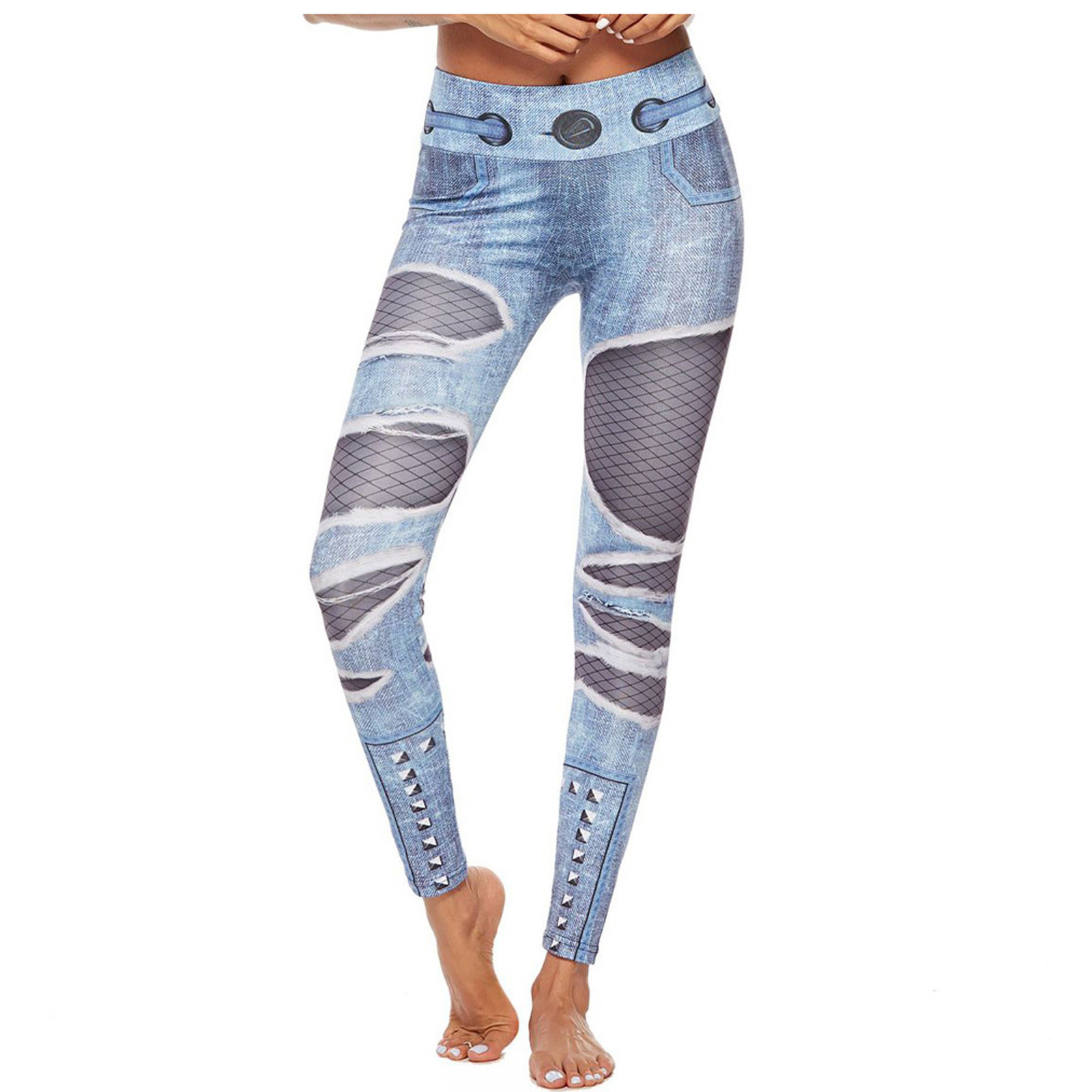 Jean Yoga Pants