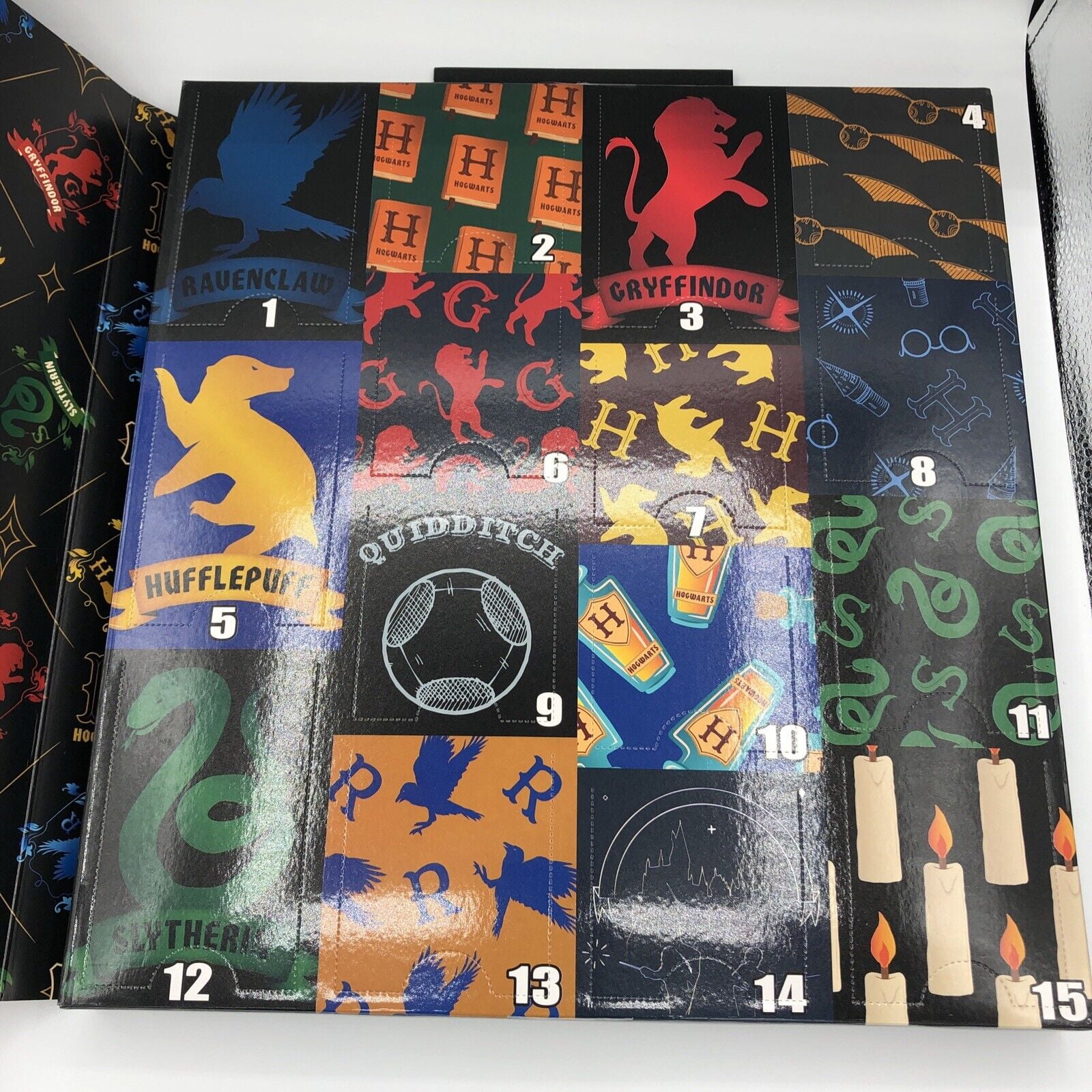 Harry Potter Hogwarts 15 Days of Socks Advent Calendar Mens Size 6-12 - NEW  - Walmart.com