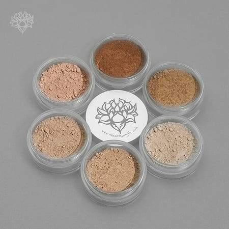 in Harmony Naturals - Mineral Foundation - Almond