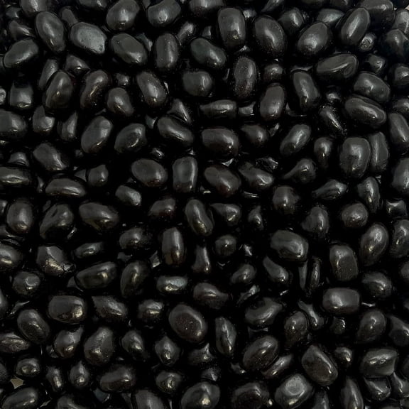 1LB Nuts To You Black Licorice Jelly Beans by Just Born | Soft and Chewy Old Fashioned Candies Vegetarian Friendly Fat Free Candy | Resealable Bag