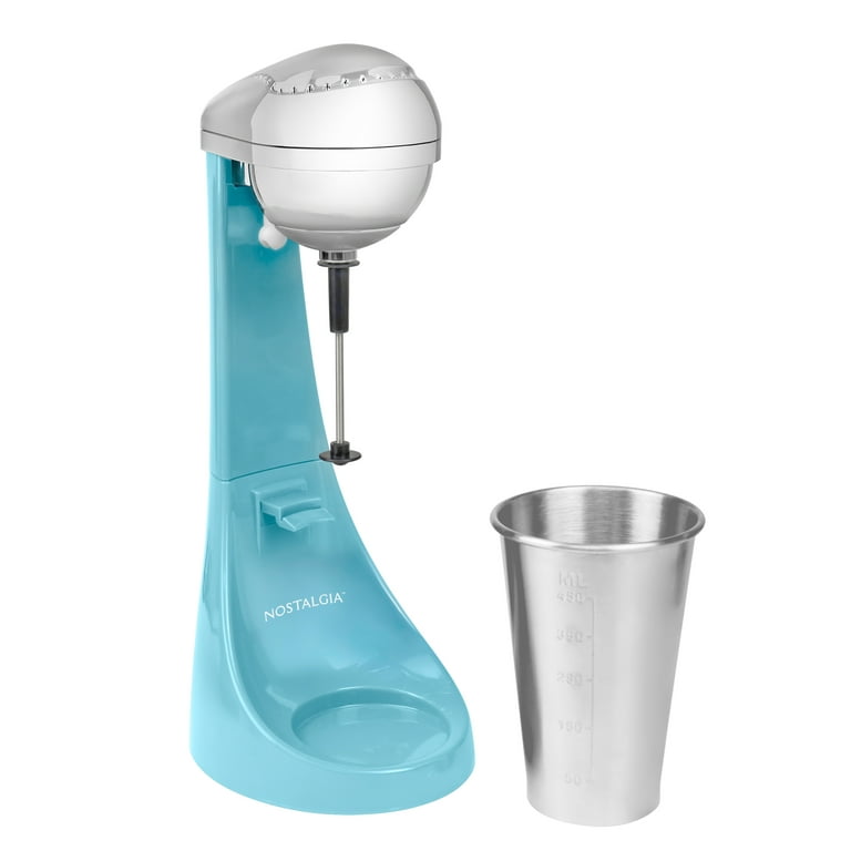 Nostalgia Two-Speed Electric Milkshake Maker and Mixer, 16