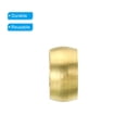thumbnail image 4 of Uxcell 12mm Tube OD Brass Compression Sleeves Ferrules Brass Ferrule Fitting 100 Pack, 4 of 6