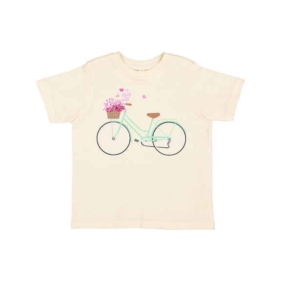 Inktastic Floral Bike Boys or Girls Toddler T-Shirt