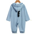 thumbnail image 2 of Toddler Kids Dinosaur Romper Pyjamas Long Sleeve Hooded Jumpsuit Sleepwear zhangyuxiang LED, 2 of 2