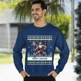 thumbnail image 3 of Christmas Sweatshirt, Merry Dinkmas Funny Pickleball Santa Sweatshirt, Unique Ugly Christmas Sweatshirt, Witty Player Gift for Women & Men, 3 of 5