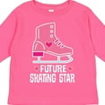 thumbnail image 4 of Inktastic Skate Future Skating Star Girls Girls Long Sleeve Toddler T-Shirt, 4 of 5