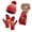 Wine, variant on Winter Beanie Hat Scarf Gloves, Warm Knit Hat Long Scarf Neck Warmer Touch Screen Winter Gloves Set Gifts for Women