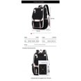 thumbnail image 2 of Mochila luminosa con carga USB, mochila Vibrato, mochila escolar para estudiantes, estilo 12 Hs, 2 of 4