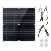 20W 35W Outdoor Single Crystal Solar Power Board Flexiboard Car Boat Battery Solar ChargerJIXINGYUAN