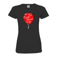 thumbnail image 1 of Womens We All Float Down Here Red Balloon Deluxe Soft T-Shirt, 1 of 1