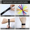 thumbnail image 3 of 100 Pcs Cloth Event Wristband, Disposable Wristbands for Events, Colored Wristbands Events,for Lightweight Concert,Club Entrance Wrist Strap Party Wristband Event(Color : Black), 3 of 14