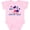 AD-Pink, variant on My 1st 4th of July with Stars and Cupcake Boys or Girls Baby Bodysuit