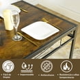 thumbnail image 4 of HOMYLIN Mesa Con 4 Sillas Juego de Comedor 5 Piezas, 120cm Mesa Modern Rectangular y 4 sillas para Cocina, comedores, Desayuno,Retro, 4 of 6