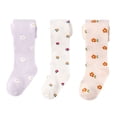 thumbnail image 1 of Laklulu Medias de algodón para niña, pantimedias finas ahuecadas de verano con encaje de malla para pies de niño, 1 of 5
