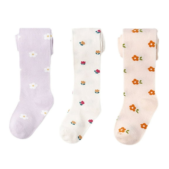 Baby girl cotton tights Thin hollowed out summer mesh lace fashion toddler feet pantyhose