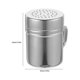 thumbnail image 2 of Stainless Steel Sugar and Chocolate Shaker with Lid and Seasoning Jar, 2 of 5