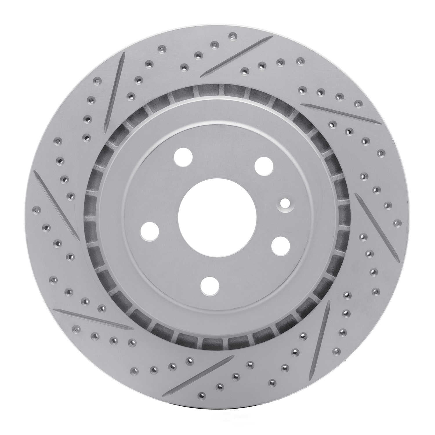 Dynamic Friction Company 830-47069R DFC Geoperformance Rotor - Drilled and Slotted