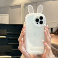 thumbnail image 1 of Funda Transparente De TPU Suave Para iPhone 11 12 13 14 Pro Max Slim Oval Bumper Clear Cover 14 Plus, 1 of 4