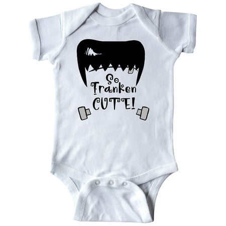 

Inktastic Halloween So Franken Cute Frankenstein Gift Baby Boy or Baby Girl Bodysuit