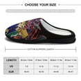 thumbnail image 2 of Mens Cozy Slippers Yu-Gi-Oh Warm Soft Plush Slipper Slip-on House Shoes for Home Indoor Outdoor, 2 of 7
