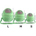thumbnail image 2 of Mochila para hámster para mascotas, mochila de viaje portátil con correa para el hombro, adecuada para mascotas pequeñas, erizo, planeador del azúcar, chinchilla, conejillo de indias y ardilla, 2 of 5