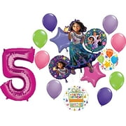 Disney Encanto 5th Birthday Party Supplies Balloon Bouquet Decorations
