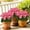 Pink, variant on Outdoor Artificial Silk Geranium Flowers Bouquet with UV Resistant Faux Plants, Realistic Floral Stems for Garden Patio Window Box Hanging Basket Decor, 14.2 Inch